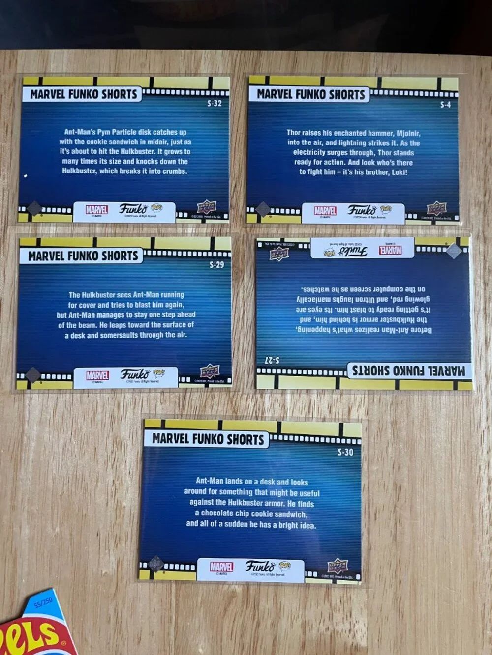 Marvel cards are